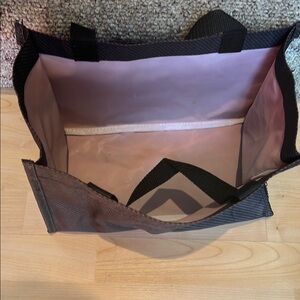 Thirty-One Black and Pink Tote Bag